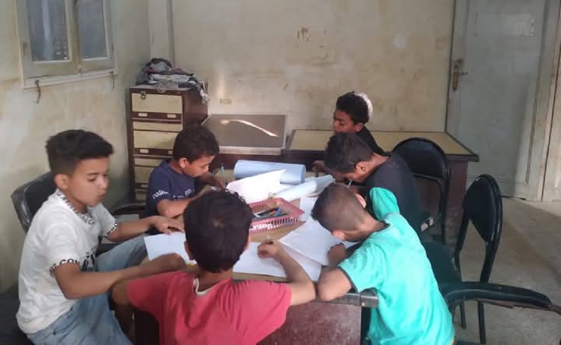 مركز شباب أبو صير الملق ينظم مسابقة فنية